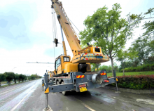 XCMG Used Crane Truck XCT25L5 Reliable Engine Performance for Construction